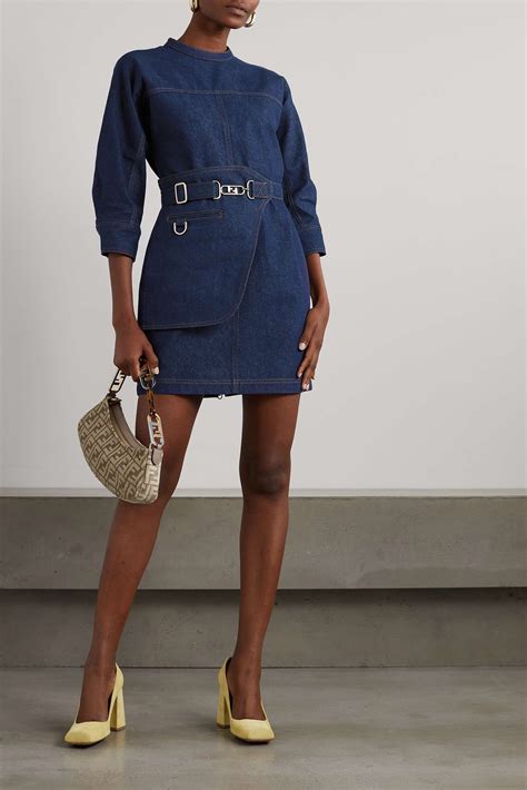 fendi club dress|Fendi denim dress.